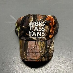 Vintage realtree camo "big ass fans" funny joke humor vulgar embroidered Hat